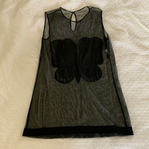 Dolce & Gabbana Butterfly Mesh Tank RARE